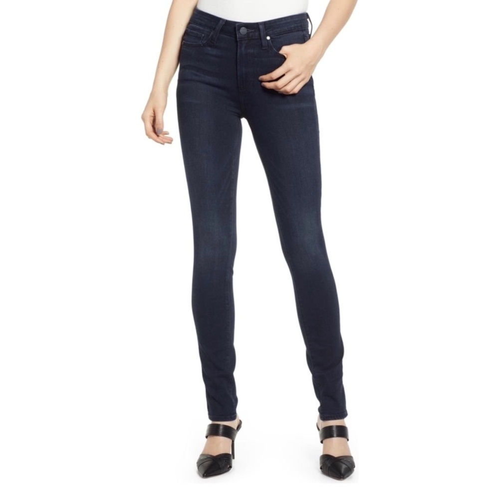 PAIGE Dark Wash Skinny Jeans